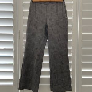 WILFRED — kick flare pant, plaid. Size 0